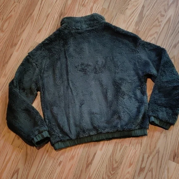 Green Fleece Jacket, NWOT - Picture 8 of 10